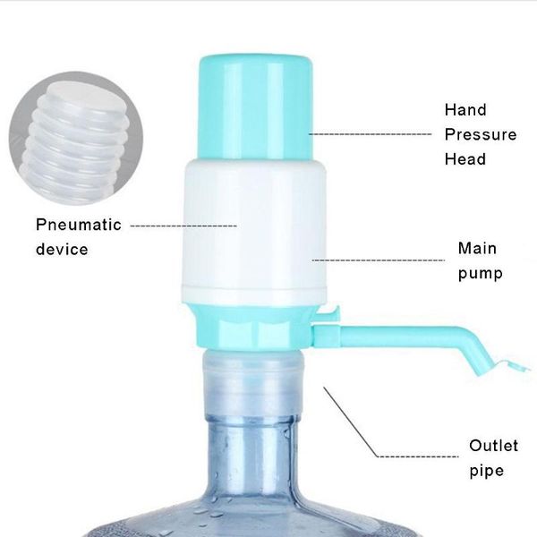drinking water pump manual bottle hand pressure portable office hand press water pumps water dispenser home office tool
